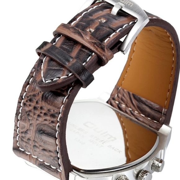 New Compass Thermometer Dial Analog Watch - Picture 7 of 8